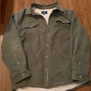 George - Men's Olive Corduroy Jacket